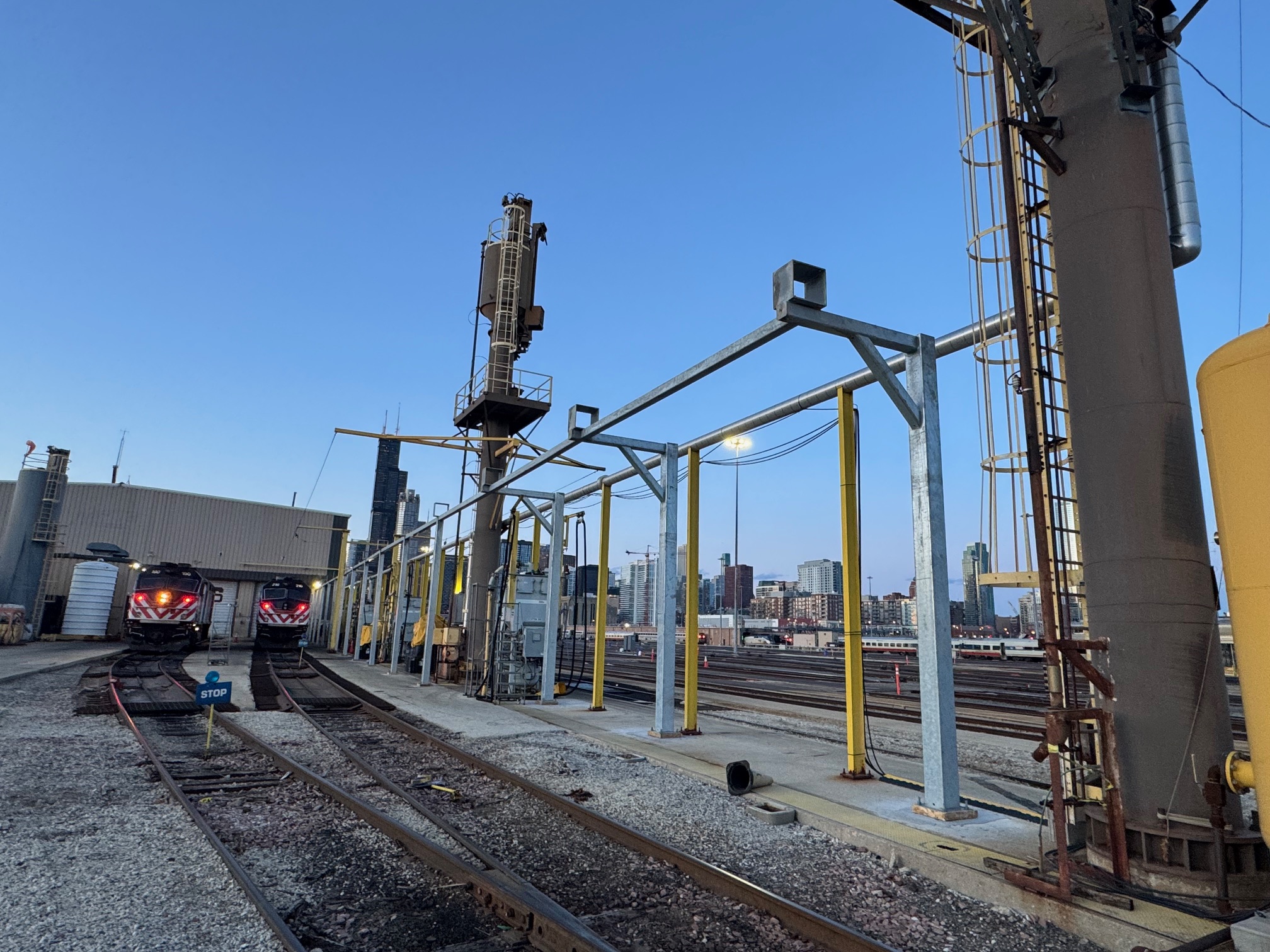 Metra Rail Station 1